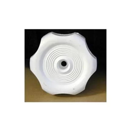 Plastic Knob Handle White 743C White