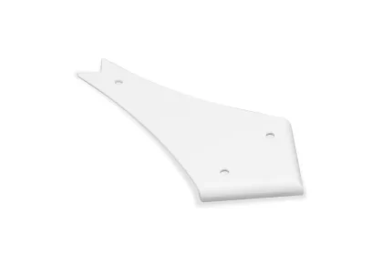 B&B Molders 94288 4-1/2' Slide Out Corner Guard Extrusion, Polar White