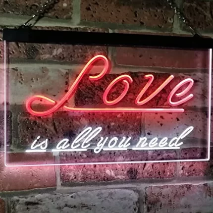 Love is All You Need LED Light Sign