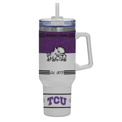 TCU Horned Frogs 40oz Rocky Vintage Tumbler