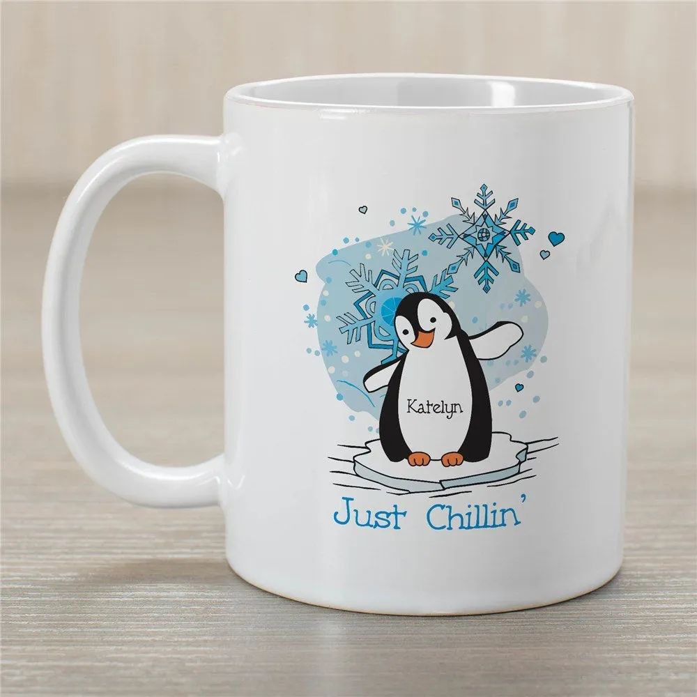 7fJust-Chillin-Penguin-Personalized-Winter-Coffee-Mug-Cute-Penguin-Holiday-Mug
