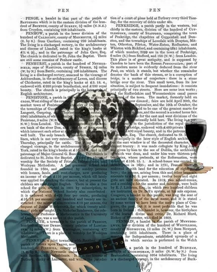 Dalmatian Wine Snob, Book Print, Dog Art Print, Wall Art