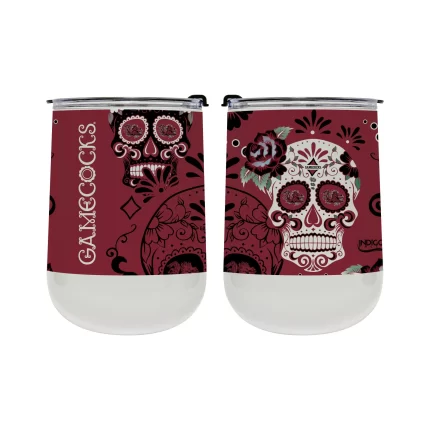 S Carolina Dia de los Muertos 18oz tumbler