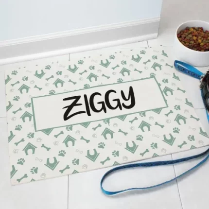 Dog House Personalized Doormat - Custom Pet Entry Mat