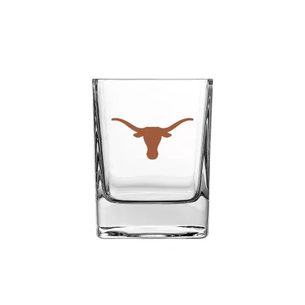 14oz Texas Longhorns Rocks Glass