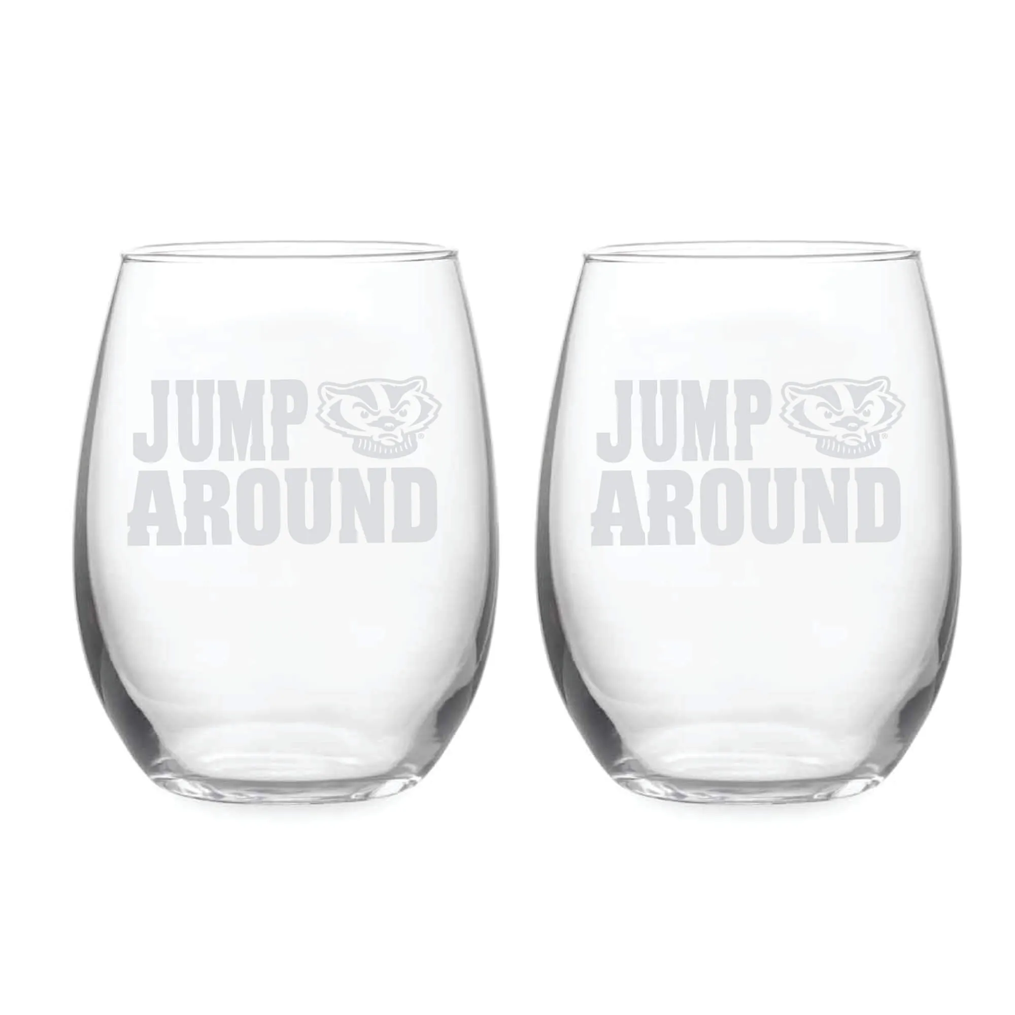 7l21oz-Wisconsin-Badgers-Etched-Slogan-Stemless-2-Pack