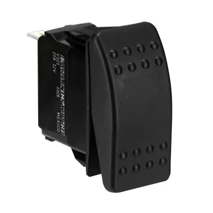 DPDT (ON) /OFF/(ON) Waterproof Contura Rocker Switch - Momentary Configuration