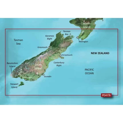 BlueChart g2 HD - HXPC417S - New Zealand South - microSD /SD