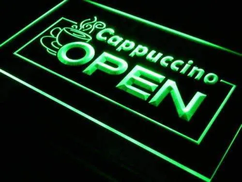 7nCafe-Cappuccino-Open-LED-Light-Sign