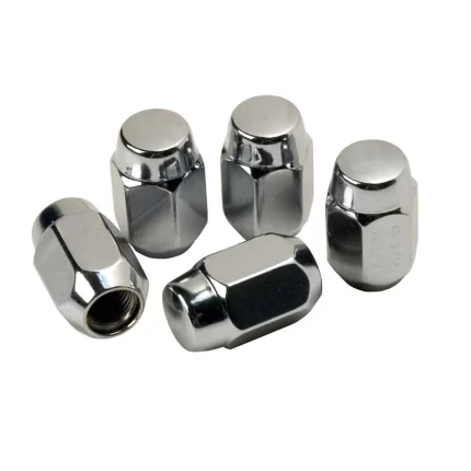 Chrome Acorn Wheel Nuts - 1/2"-20