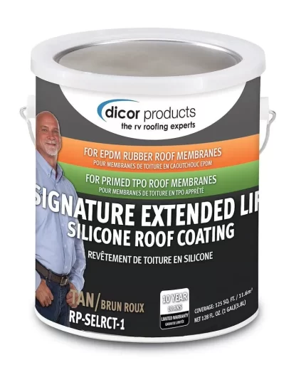 Dicor Corp. RP-SELRCT-1 Roof Coating - Tan