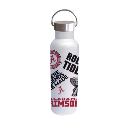 Alabama Crimson Tide 26oz Stainless Steel Medley Voda Bottle