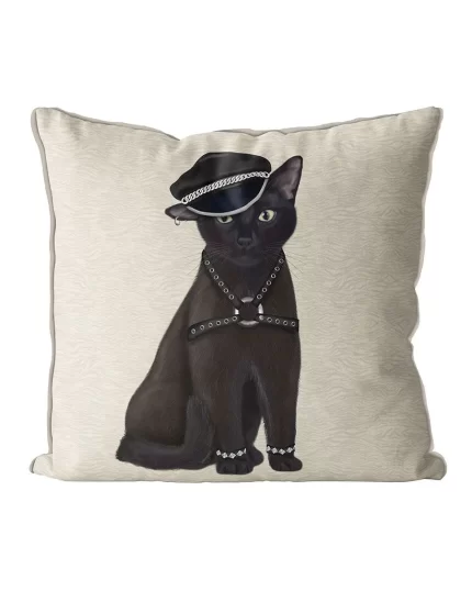 Puss Daddy, Cat Cushion / Throw Pillow