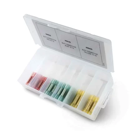 Adhesive Lined Heat Shrink Butt Connector Multi-Pack - 75-Piece