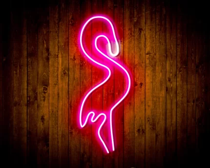 Flamingo Flex Silicone LED Sign (Neon-Style, LED Technology)
