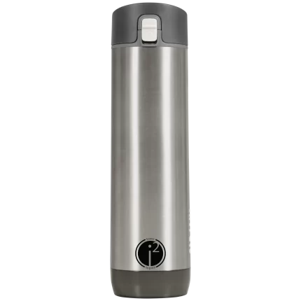 Iconic Imprint Hidrate 21 oz Smart Water Bottle with Chug Lid - Stainless