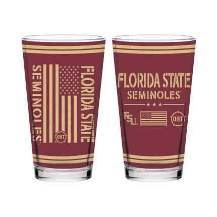 16oz Florida State Seminoles OHT TC FW Flag Pint