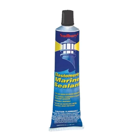 Elastometric 3 oz (89ml) Sealant Tube - Black