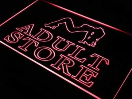 Adult Store XXX LED Light Sign