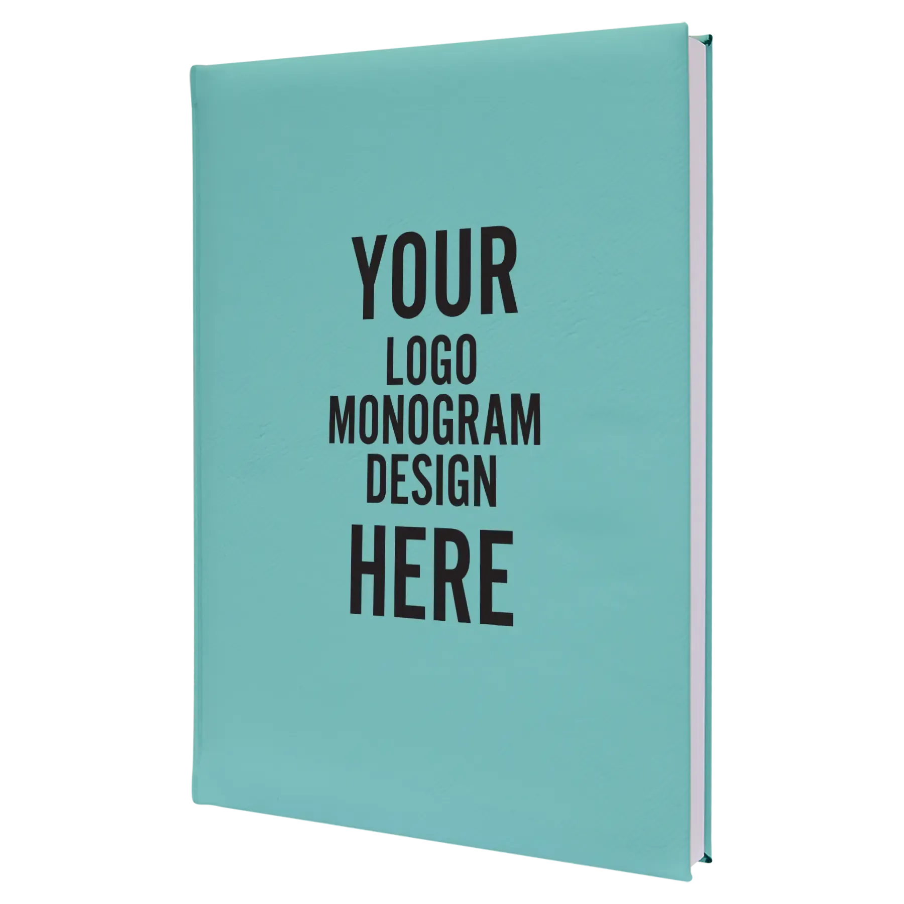 7vPersonalized-Leatherette-Journal-7-x-975-Lined-Pages-Teal