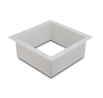 Dometic K1060-81 Fan-Tastic Fan Roof Vent Trim Ring , 6" Depth, White