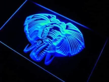 Elephant Animal LED Light Sign