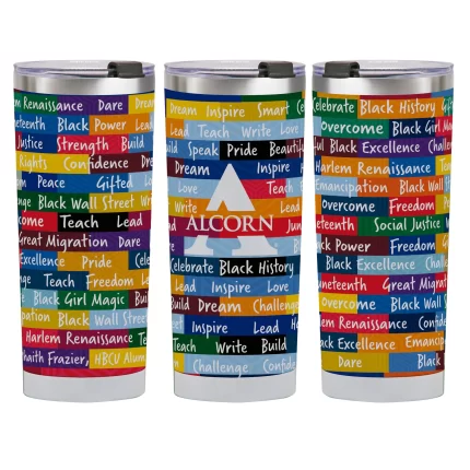 24oz Alcorn State Braves BHM Tumbler