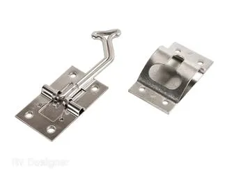 Entry Door Holder 45 Degrees Stainless Steel