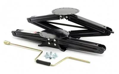 30" Scissor Jack (2/Carton) w/Mounting Hardware And Crank Handle