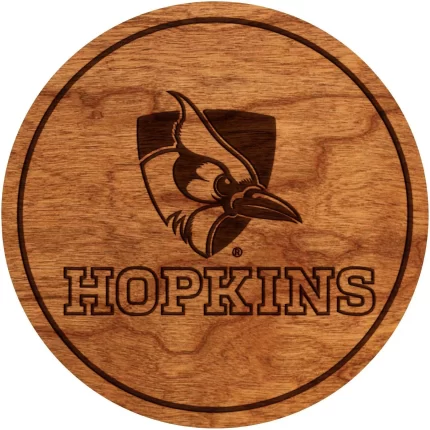 Johns Hopkins Blue Jay Coaster "Hopkins" with Blue Jay