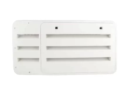 Norcold 637318BW Refrigerator Side Wall Vent - Bright White
