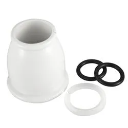 Dura Faucet DF-RK500-WT Faucet Spout Nut Kit, White