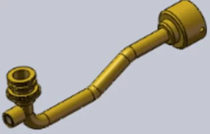 Lippert Components 2GWH-19 Water Heater Outlet Pipe