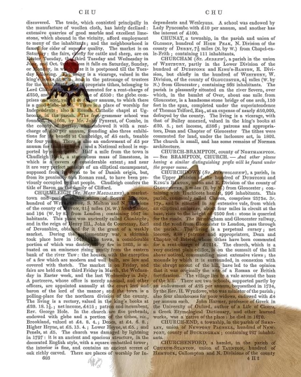 Corgi, Tan, Ice Cream, Book Print, Dog Art Print, Wall Art