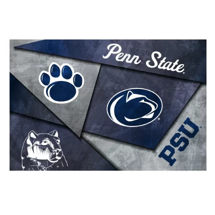 Penn State Nittany Lions Mosaic Poster 16" x 24"