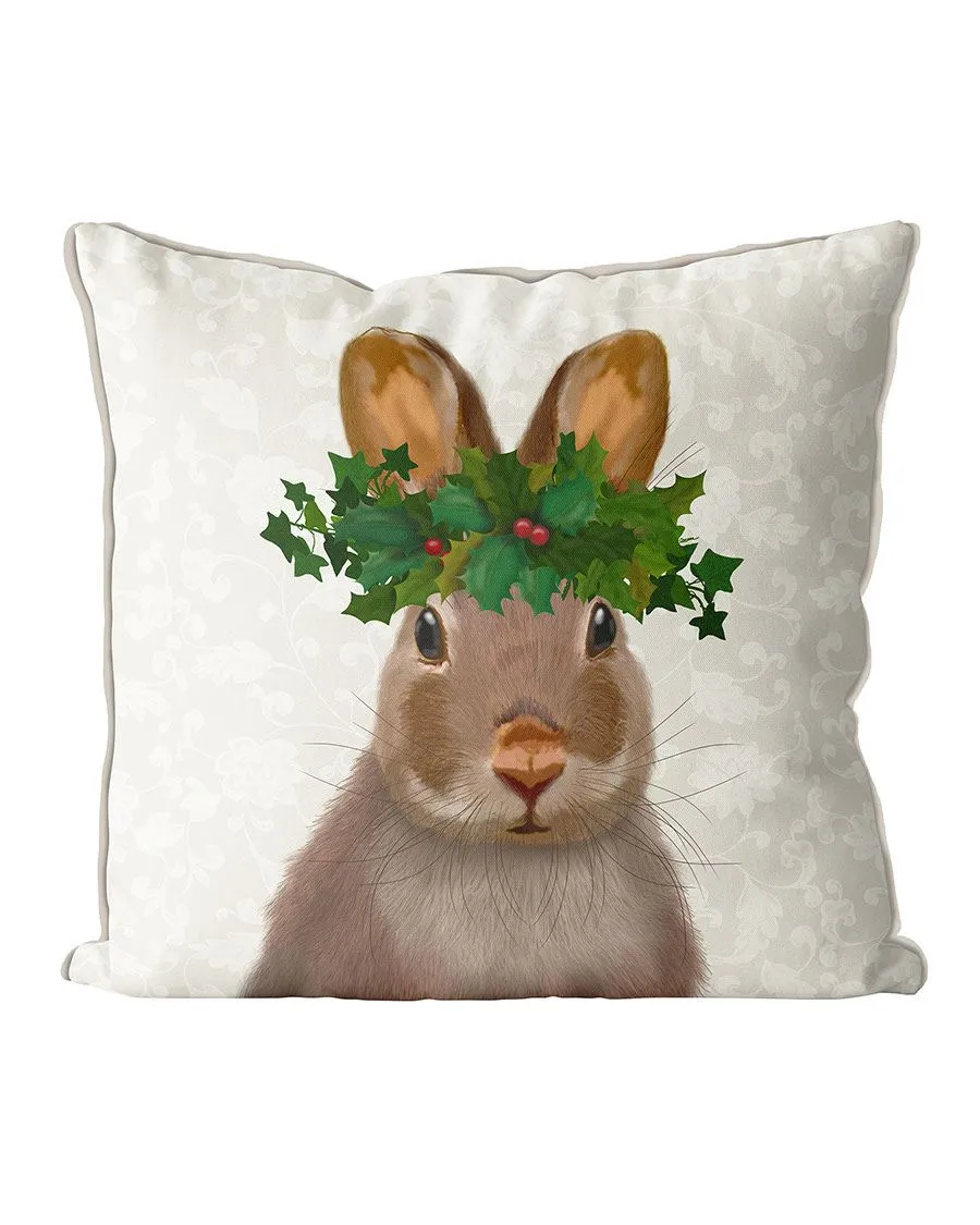 8jRabbit-and-Holly-Crown-Cushion-Throw-Pillow