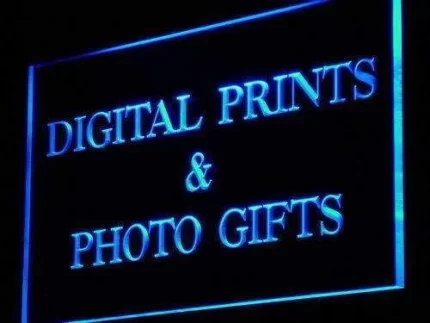 Digital Prints Photo Gifts LED Light Sign