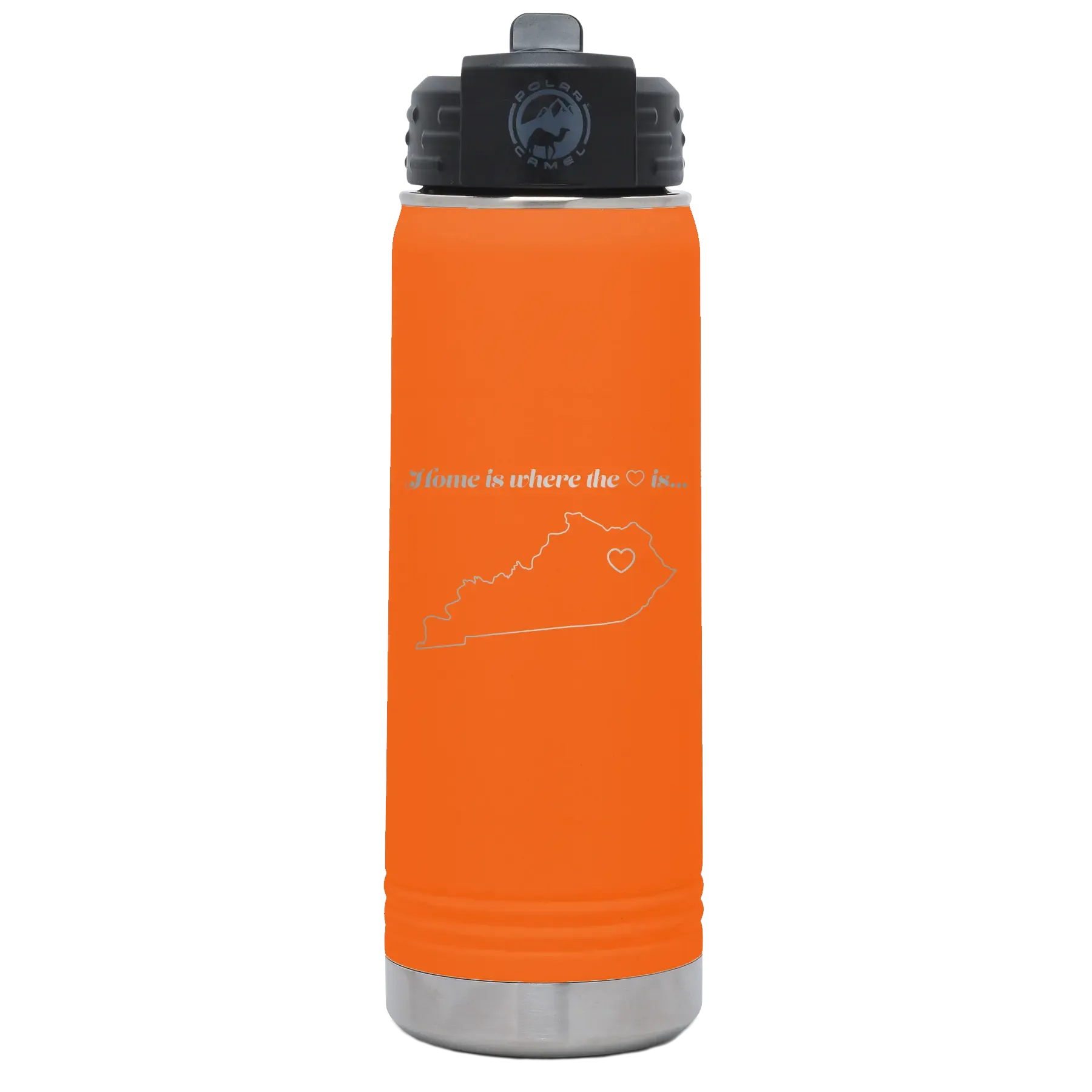 8lPersonalized-Kentucky-Heart-20-oz-Water-Bottle-Orange