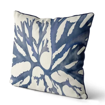Coral 18 Blue, Cushion / Throw Pillow