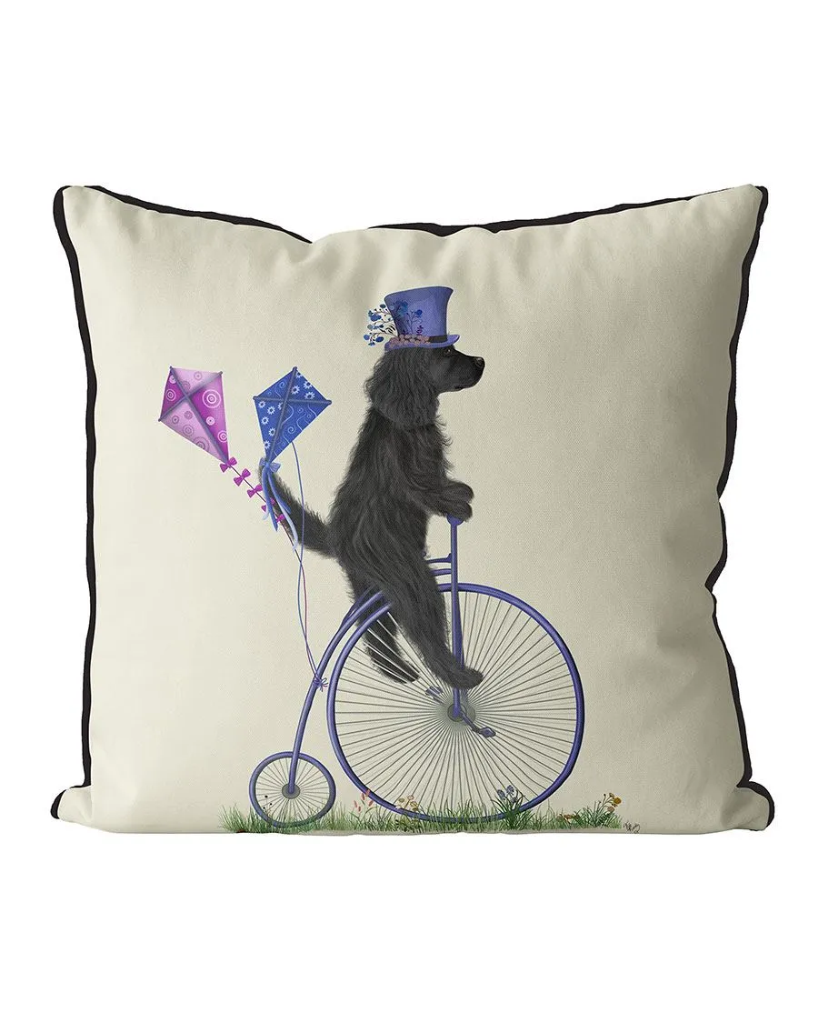 8nCocker-Spaniel-Black-on-Penny-Farthing-Cushion-Throw-Pillow