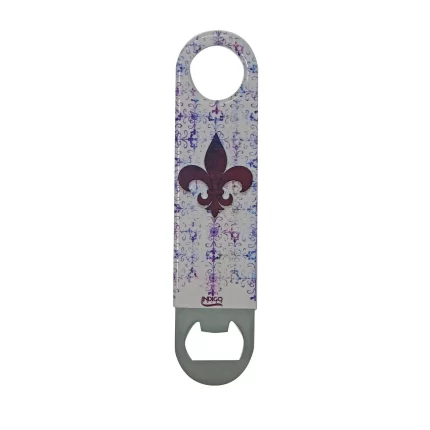 Fleur de Lis Stainless Steel Bottle Opener