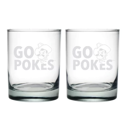 14oz Oklahoma State Cowboys Slogan DOF 2 Pack
