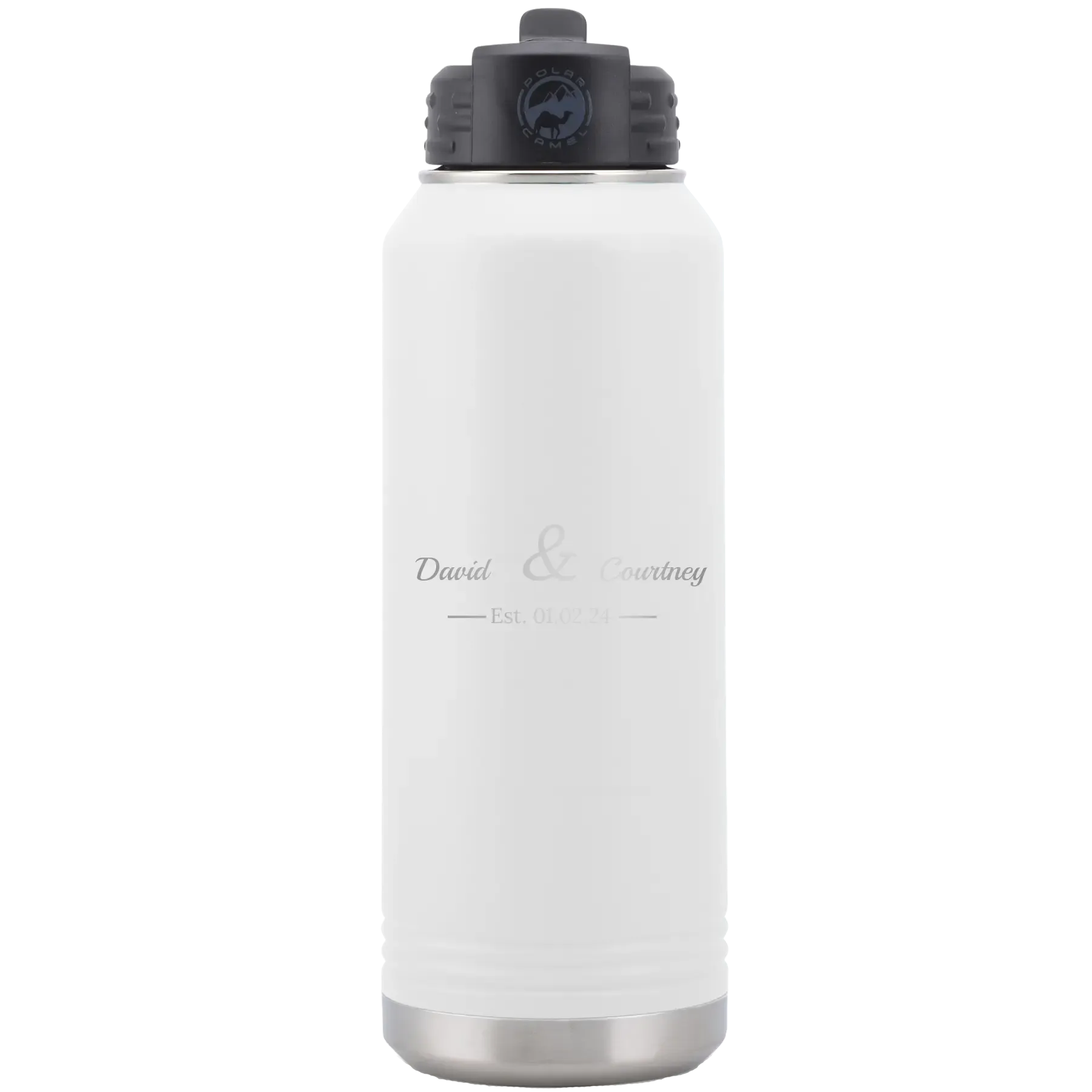 8pPersonalized-2-Lines-Name-Anniversary-32-oz-Water-Bottle-White