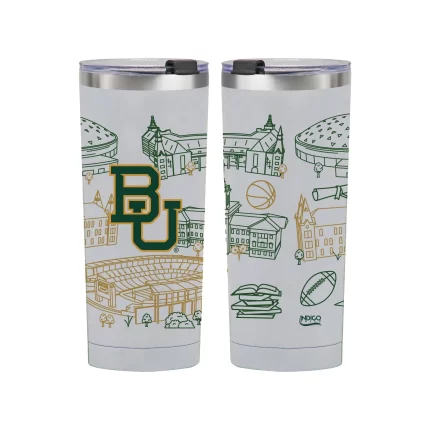 Baylor Bears Tide 24oz Campus Line Art Tumbler