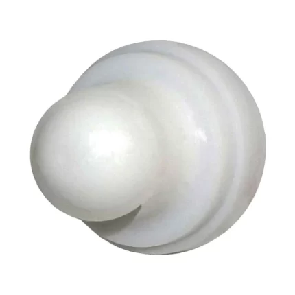 Circuit Breaker Boot - 5/8" Round Nut - White