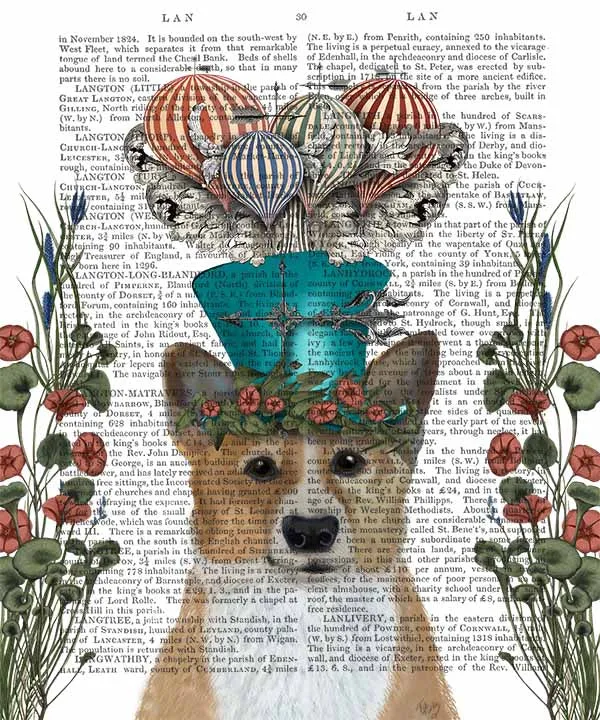 8rCorgi-Milliners-Dog-Book-Print-Art-Print-Wall-Art