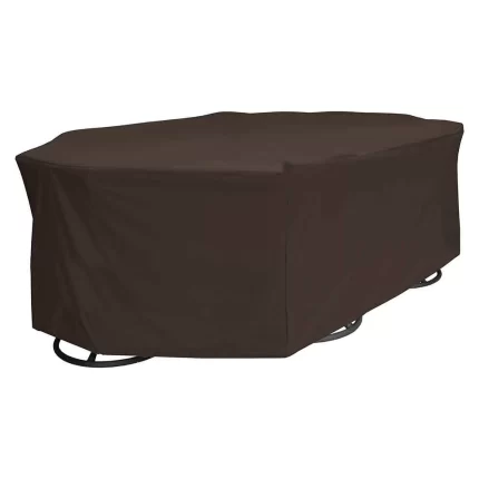 6-Chair 600 Denier Rip Stop Patio Dining Set Cover