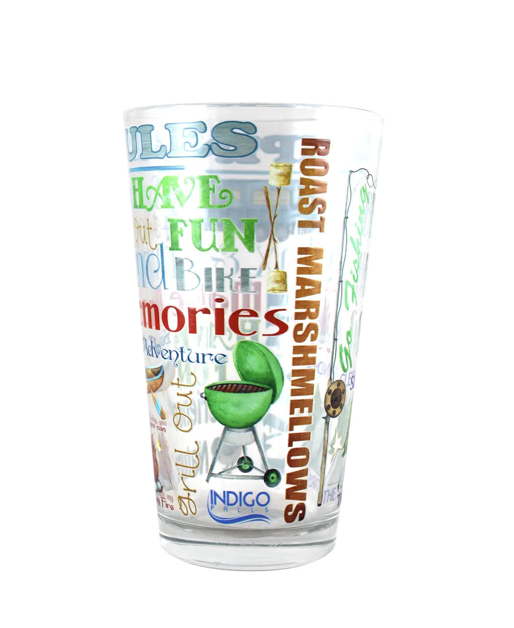 8tSet-of-2-Campling-Rules-16oz-Pint-Glasses