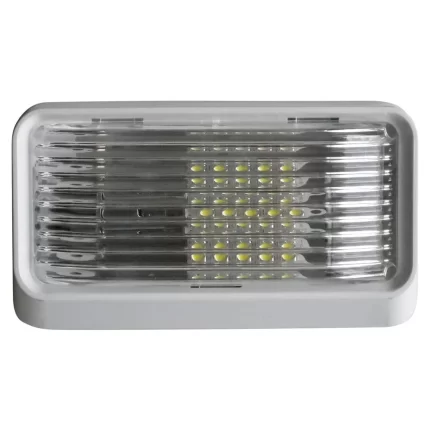 LED Porch Light Hardwired Clear Lens