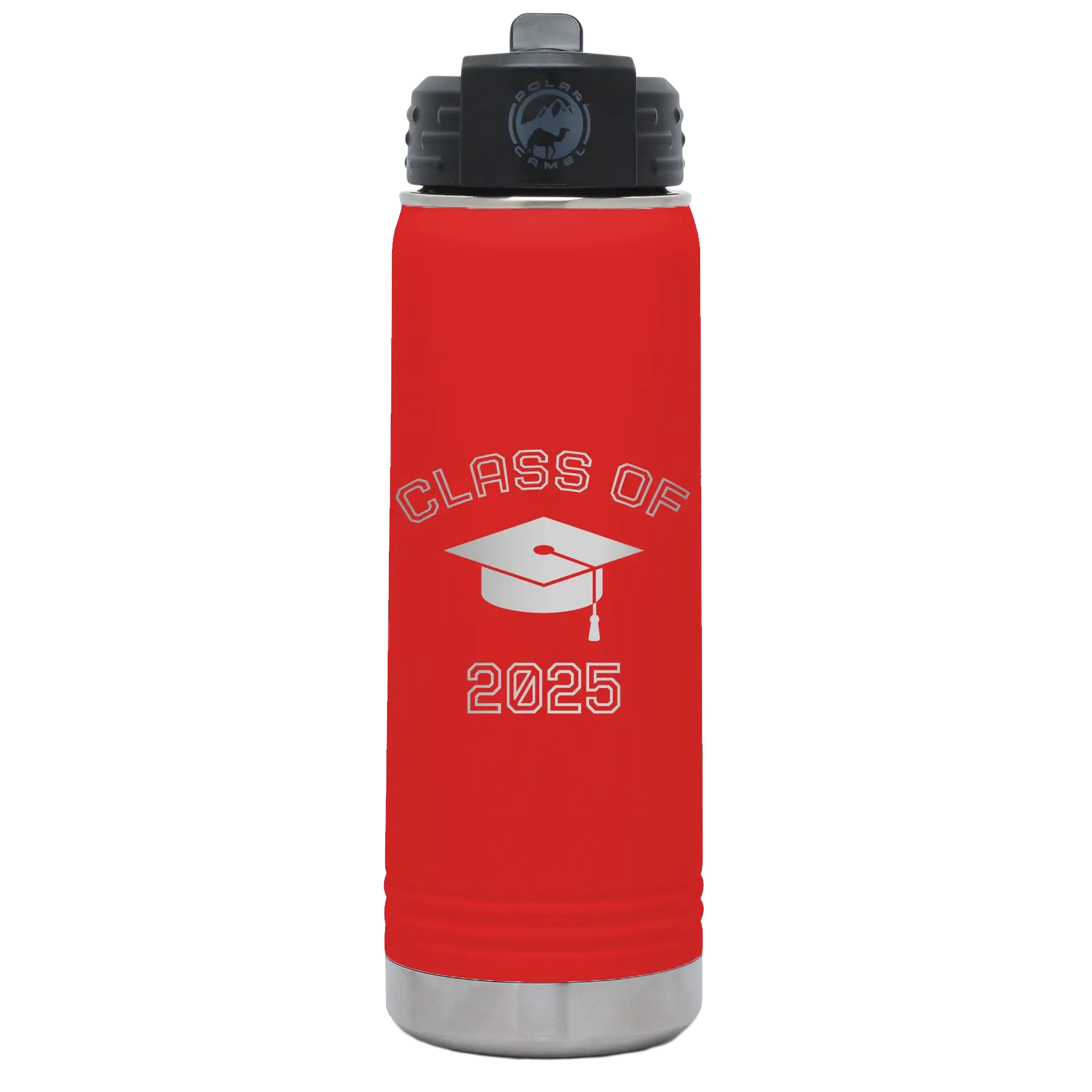 8vPersonalized-Class-of-with-Cap-20-oz-Water-Bottle-Red